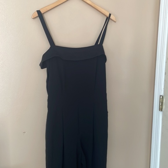 Vince Tuxedo Jumpsuit One Piece in Black - Picture 5 of 9